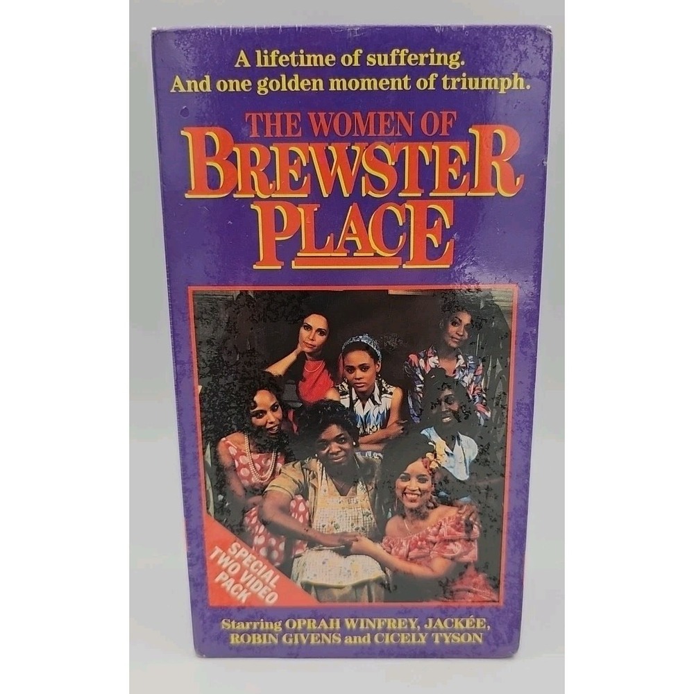 The Women of Brewster Place‎ VHS 1988 Two Video Pack - New/Sealed